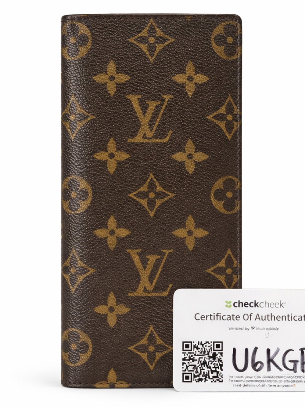 Louis Vuitton Monogram Bifold Wallet Made in France | Authenticated | COA
